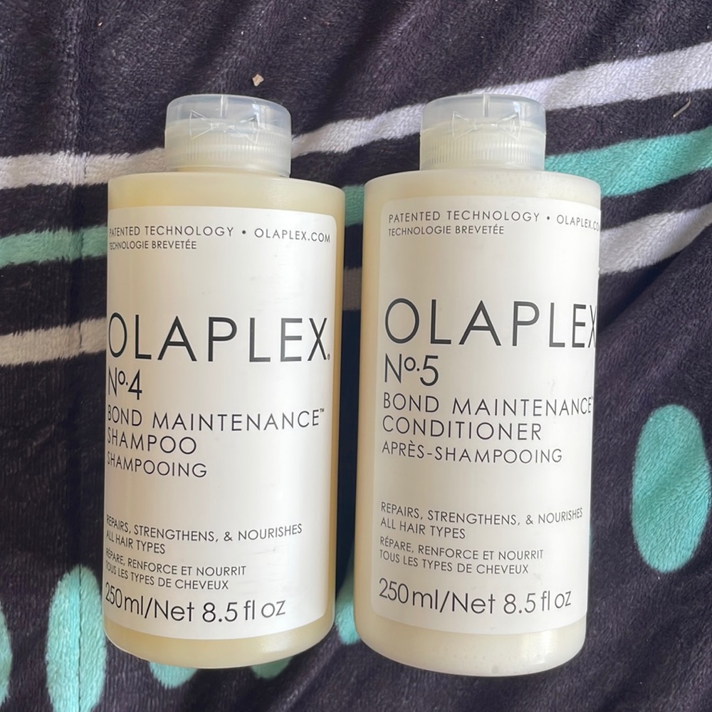 OLAPLEX Shampoo & Conditioner FULL SIZE pair. Olaplex No. 4 and No. 5